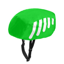 Factory Directly Neon Green Bike Helemet Rain Cover For Adults Waterproof Reflective Riding Wind Protection Lightweight